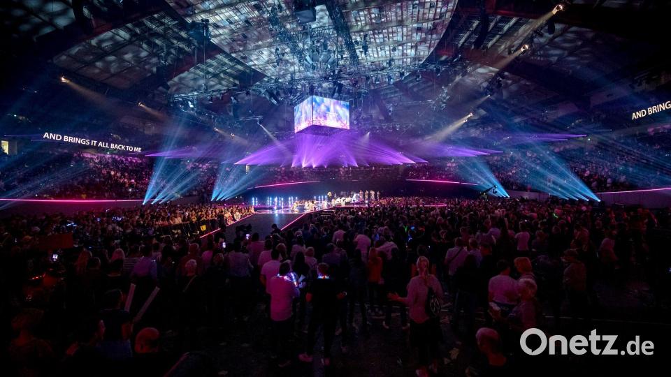 Für die Show wurde immer wieder neue Technik verwendet. (Archivbild) Bild: Malte Krudewig/dpa
