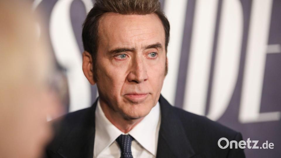Oscar-Preisträger Nicolas Cage übernimmt eine TV-Hauptrolle. (Archivbild) Bild: Andy Kropa/Invision/AP/dpa