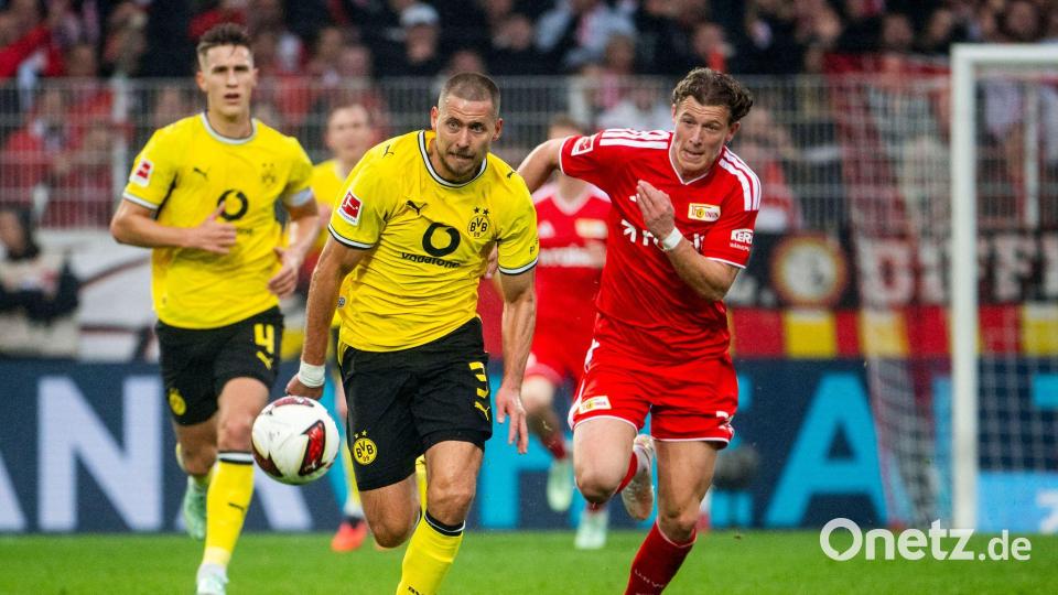 Dortmund und Union boten sich ein hart umkämpftes, aber nicht hochklassiges Spiel Bild: Julius Frick/dpa