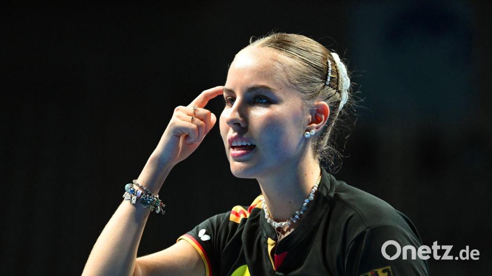Annett Kaufmann hat das Endspiel der Tischtennis-EM in Slowenien verloren (Archivbild). Bild: Manfred Schillings/dpa