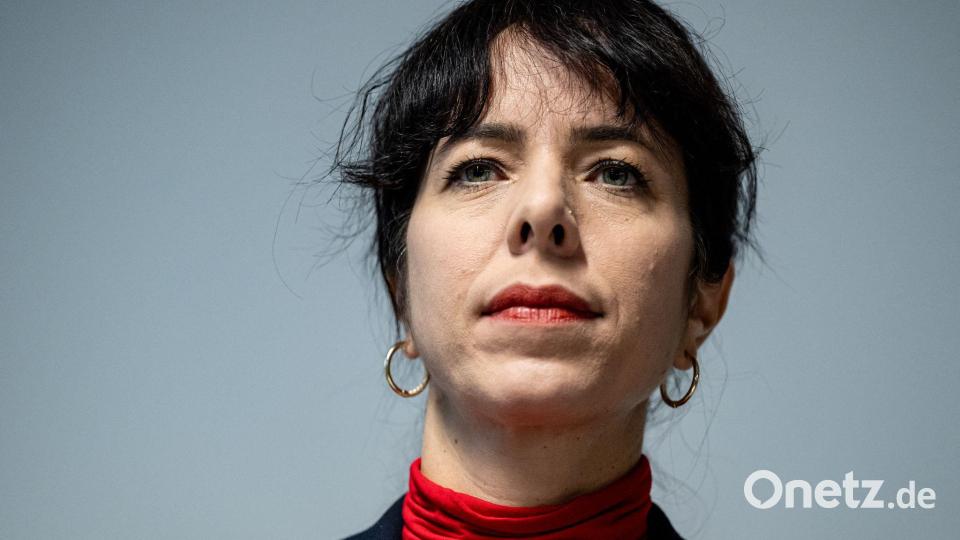 Die Linke-Fraktionsvorsitzende Elif Eralp will die erste Regierende Bürgermeisterin ihrer Partei in Berlin werden. Bild: Fabian Sommer/dpa
