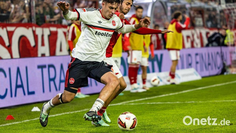 Es ging umkämpft zur Sache zwischen Nürnberg und Cottbus. Bild: Frank Hammerschmidt/dpa