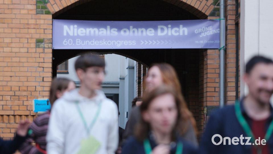 Zusammenarbeit mit Linker oder CDU? Für viele bei der Grünen Jugend ist die Antwort auf diese Frage klar. Bild: Sebastian Willnow/ dpa/dpa