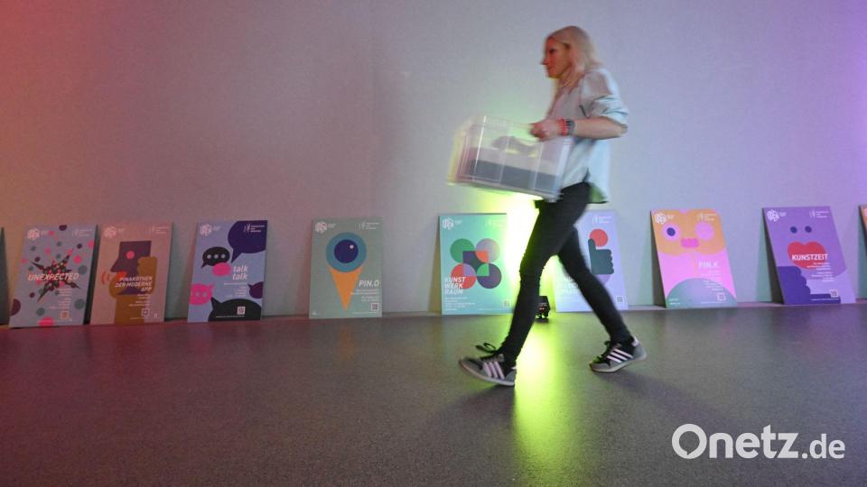 In der Pinakothek der Moderne. Bild: Felix Hörhager/dpa
