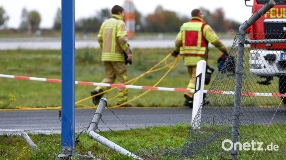 Auch ein Unfall kommt infrage. Bild: Heiko Rebsch/dpa