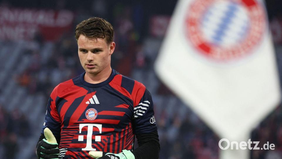Spielt Jonas Urbig am Mittwoch gegen Arsenal? Bild: Karl-Josef Hildenbrand/dpa