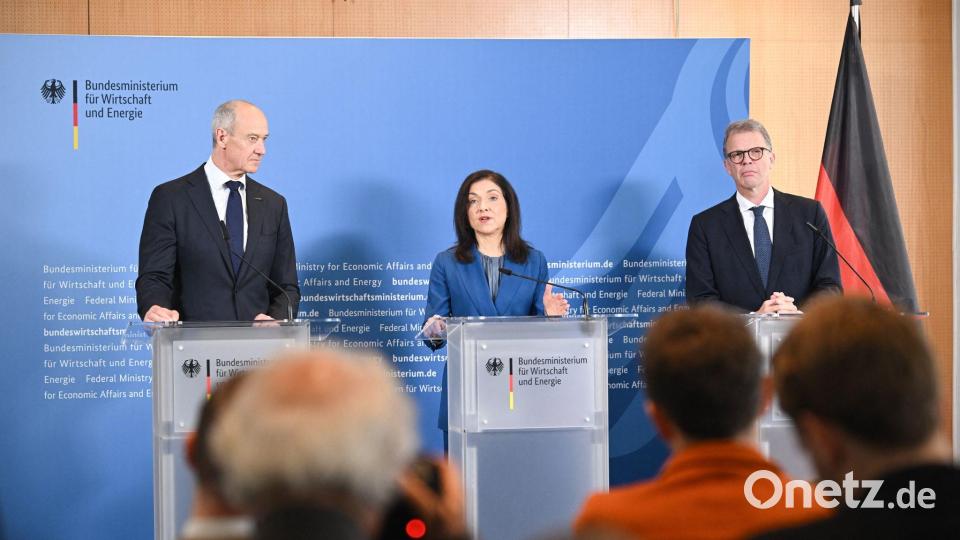 Ministerin Reiche warnt vor Vergesellschaftungen. Bild: Britta Pedersen/dpa