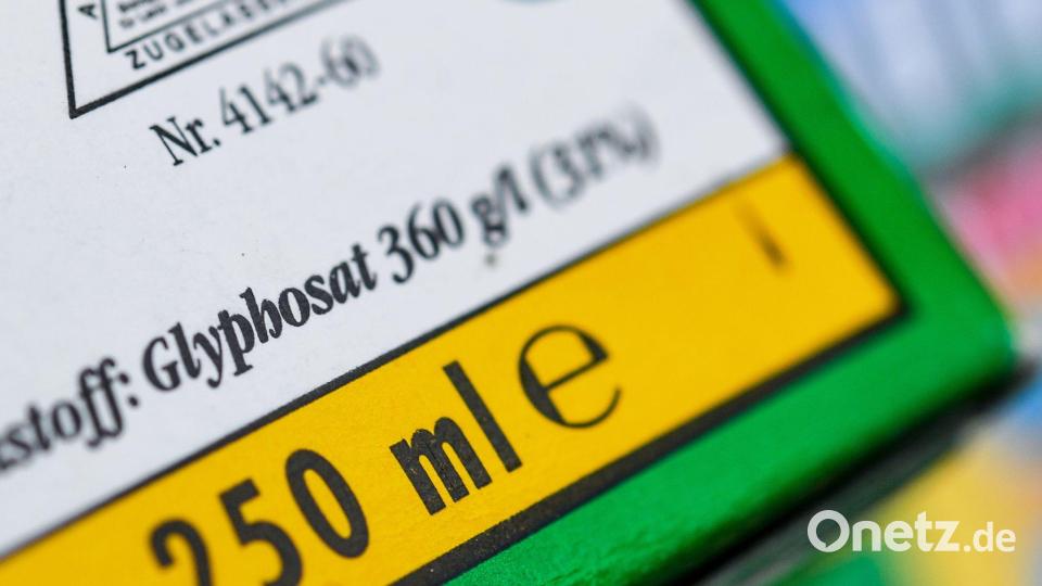 Glyphosast schädigt nahezu alle grünen Pflanzen. (Archivbild) Bild: Patrick Pleul/dpa-Zentralbild/dpa