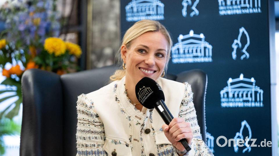 Angelique Kerber wird am 7. November beim Sportpresseball als „Legende des Sports“ geehrt. Bild: Florian Wiegand/dpa