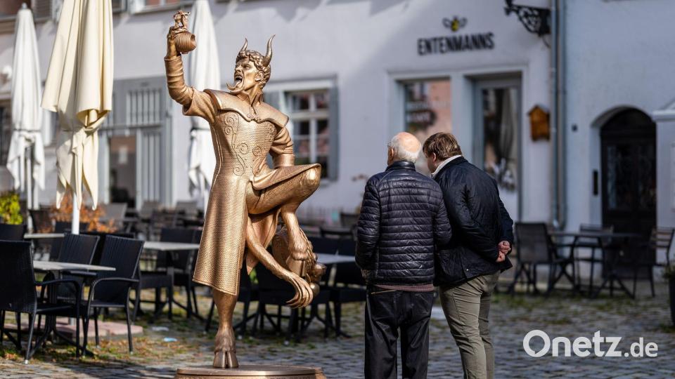 Vor allem in den sozialen Medien war die Kritik an der Figur aufgekommen. Bild: Christoph Schmidt/dpa