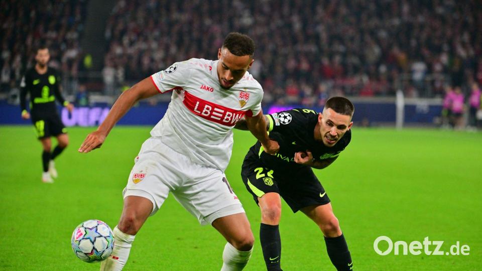 Der VfB stellte Atlético immer wieder vor Probleme. Bild: Jan-Philipp Strobel/dpa