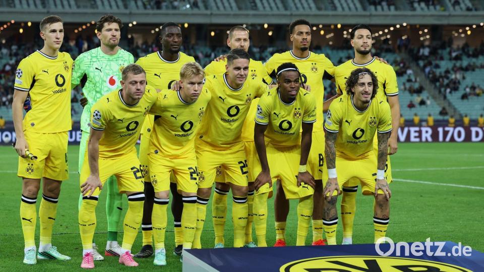 BVB-Cheftrainer Niko Kovac veränderte sein Team auf vier Positionen. Bild: Uncredited/AP/dpa