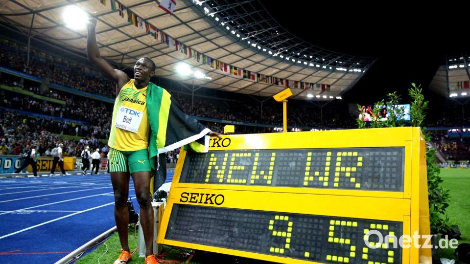 Usain Bolt gehört zum Patientenstamm Müller-Wohlfahrts. (Archivbild) Bild: Kay Nietfeld/epa/dpa