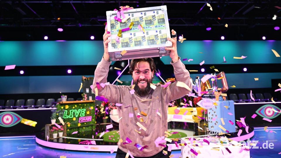 Maurice Dziwak wurde diesmal zum Sieger bei „Promi Big Brother“ gekürt. Bild: Willi Weber/Joyn/dpa