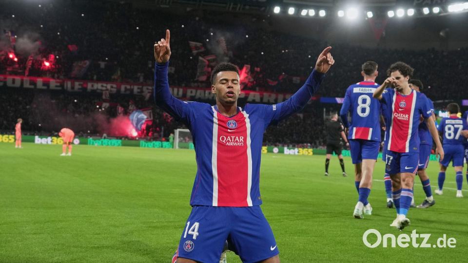 Desire Doue hatte Paris in Führung gebracht Bild: Thibault Camus/AP/dpa