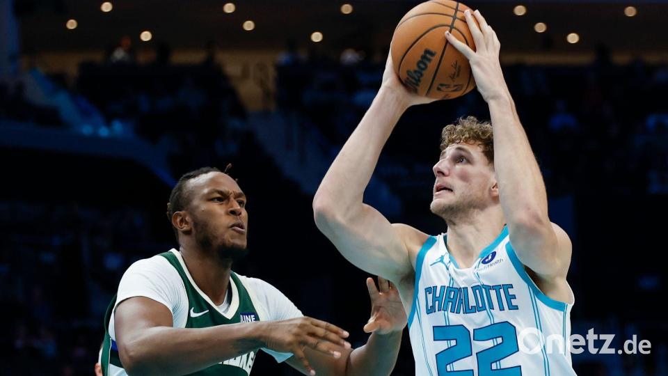 Auf Nowitzkis Spuren: Hannes Steinbach kommt ebenfalls aus Würzburg. (Archivbild) Bild: Nell Redmond/FR171573 AP/AP/dpa