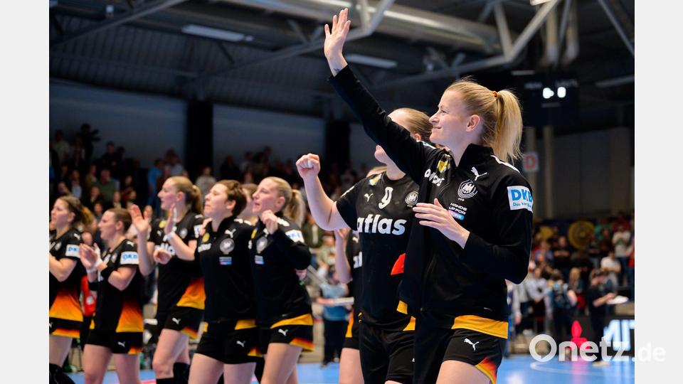 Auf die deutschen Handballerinnen warten zwei EM-Härtetests. (Archivbild) Bild: Marco Wolf/dpa