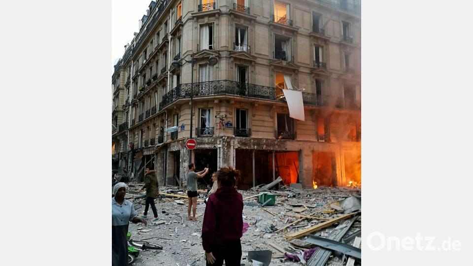 Die Gasexplosion richtete verheerende Schäden an. (Archivbild) Bild: Matthieu Croissandeau/Matthieu Croissandeau/AP/dpa