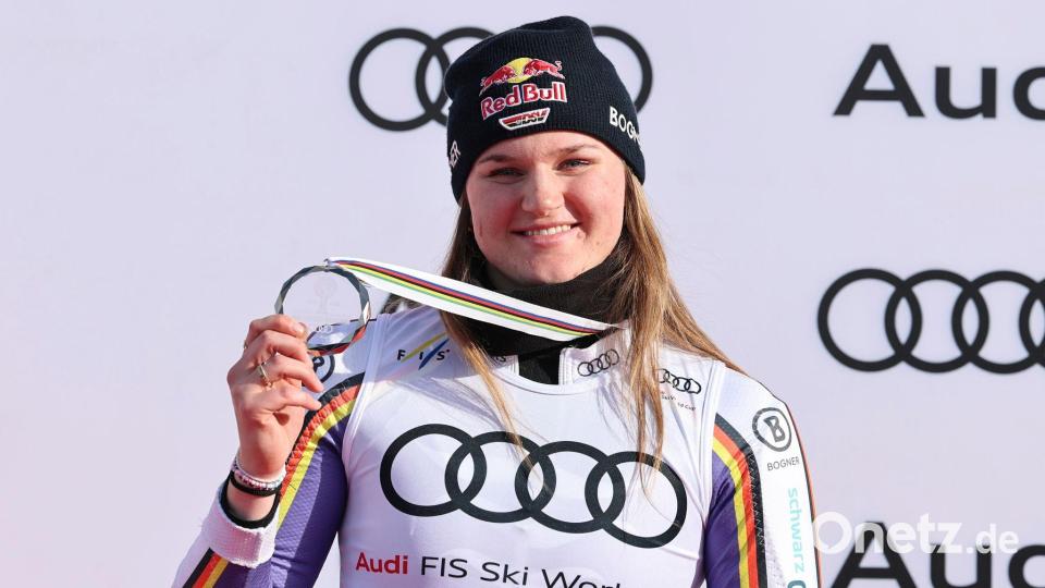 Im vorigen Winter fehlten Aicher weniger als 100 Punkte für den Sieg im Gesamtweltcup. (Archivbild) Bild: Marco Trovati/AP/dpa