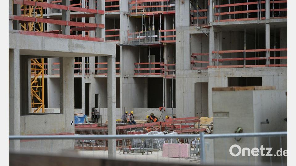 In Freiham entsteht ein riesiges Neubaugebiet. (Archivbild) Bild: Malin Wunderlich/dpa