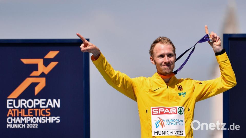 2022 holte Ringer EM-Gold. (Archivbild) Bild: Marius Becker/dpa