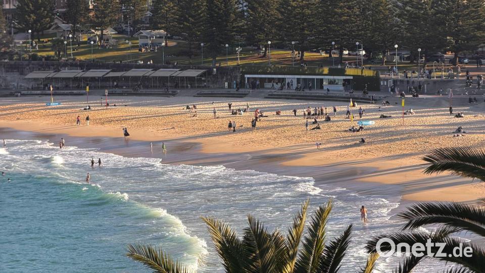 Der Angriff ereignete sich am beliebten Coogee Beach in Sydney. Bild: Laura Csapó/dpa