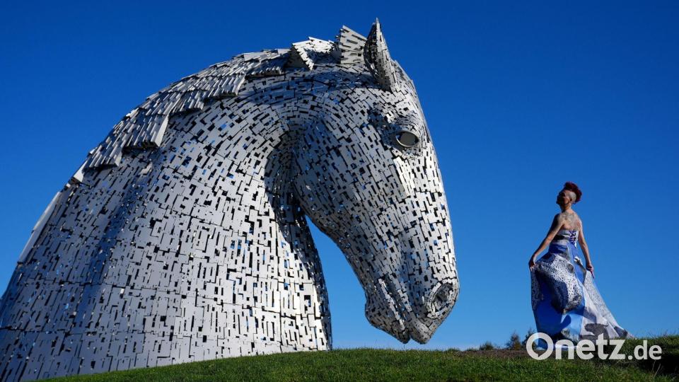 Nachhaltige Mode in Schottland Bild: Jane Barlow/PA Wire/dpa