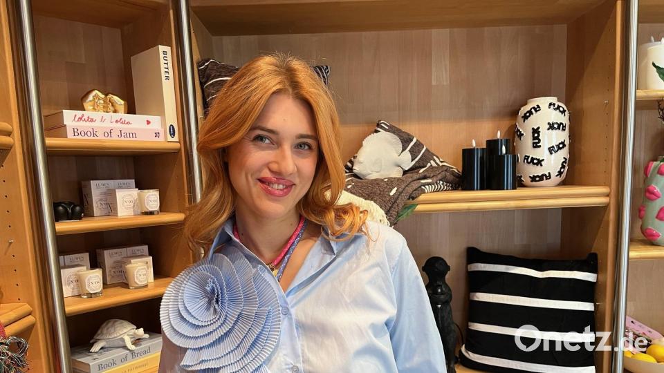 Leonie Schultes im Kaffeeklatsch in Nabburg Bild: ihl