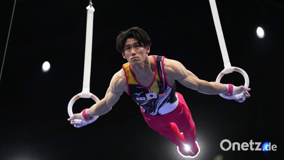 Ist wieder Mehrkampf-Weltmeister: Daiki Hashimoto. Bild: Francisco Seco/AP/dpa
