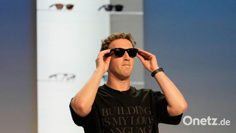 Drohte mit dem Wegzug aus Kallifornien: Meta-Chef Mark Zuckerberg. (Archivbild) Bild: Jeff Chiu/AP/dpa
