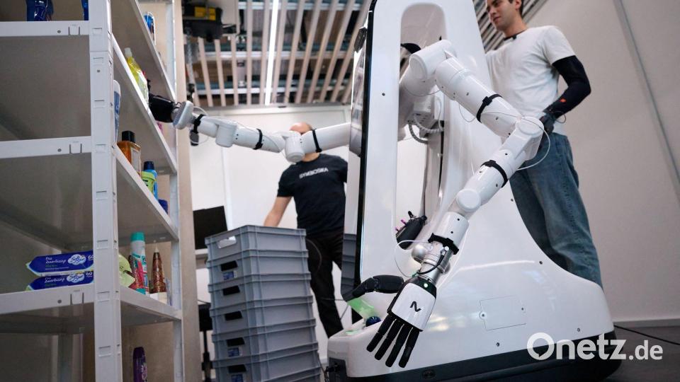 Nicht alle Roboter haben menschliche Proportionen. Bild: Sven Hoppe/dpa
