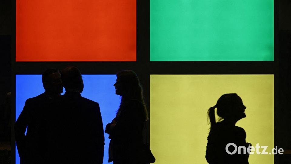 Rund 5.000 Besucherinnen und Besucher kamen zu dem Microsoft-Event. Bild: Oliver Berg/dpa