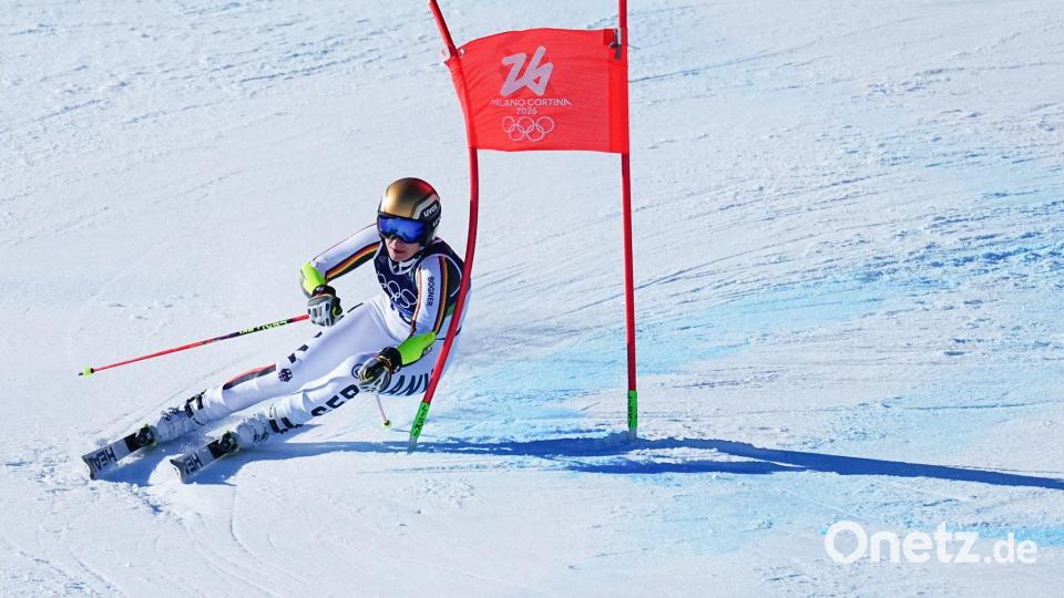 Lena Dürr will im Riesenslalom von Sölden angreifen. (Archivbild) Bild: Michael Kappeler/dpa