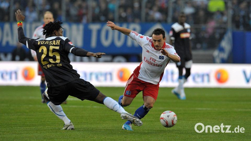 Einst Dribbelkünstler, jetzt Kunstmaler: Ex-HSV-Profi Piotr Trochowski. (Archivbild) Bild: picture alliance / dpa