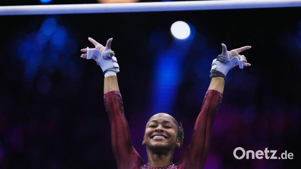 Skye Blakely hatte allen Grund zum Jubel. Bild: Francisco Seco/AP/dpa