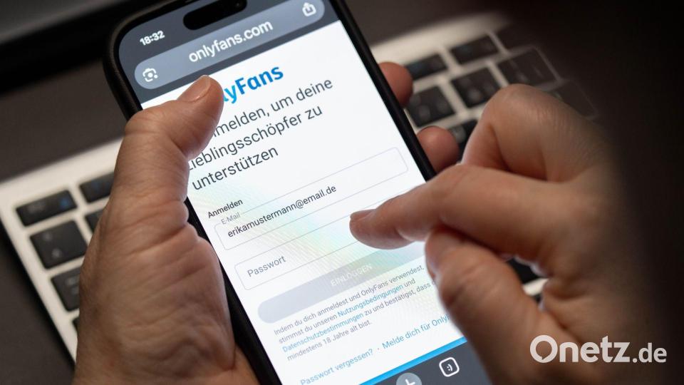 Ein großes Problem der Plattform sei, dass die Creatorinnen überwiegend weiblich, die Nutzer überwiegend männlich seien Bild: Georg Moritz/dpa