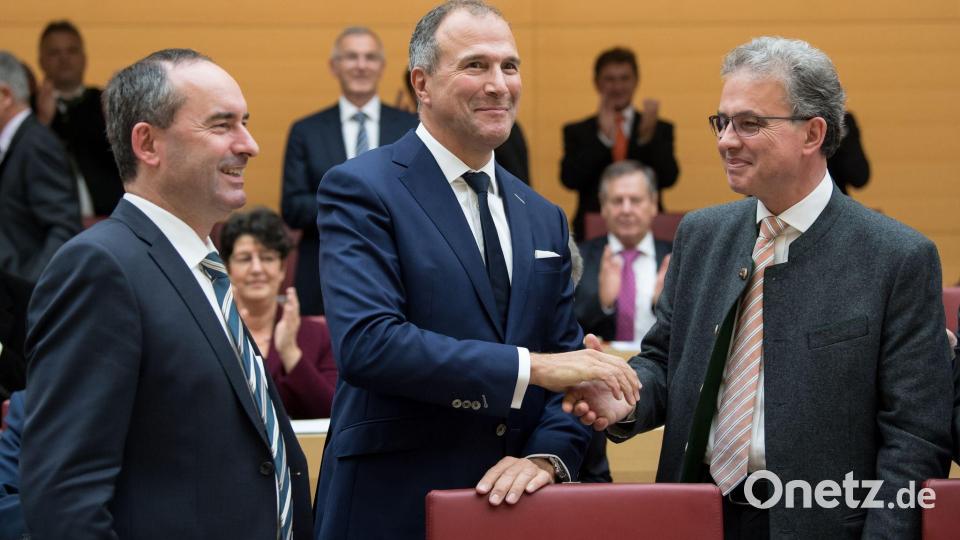 Auch als Vizepräsident des bayerischen Landtags leitet Hold Sitzungen. (Archivbild) Bild: Sven Hoppe/dpa