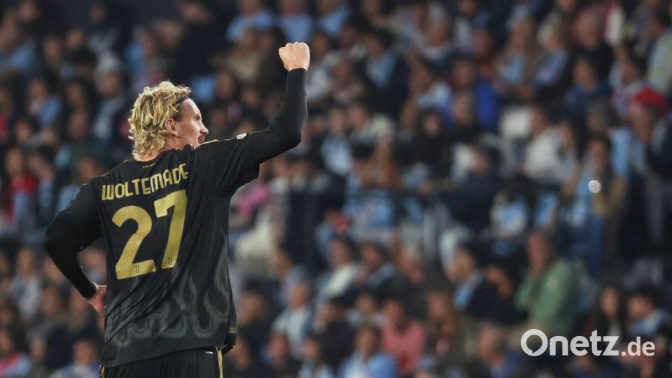 DFB-Stürmer Nick Woltemade hatte für Juventus schon gegen Celta Vigo getroffen. (Archivbild) Bild: Lalo R. Villar/AP/dpa