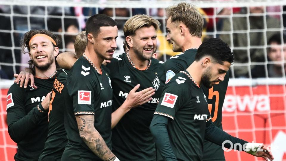 Werder Bremen feierte in Mainz einen verdienten Auswärtssieg. Bild: Florian Wiegand/dpa
