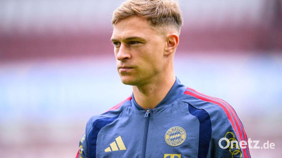 Joshua Kimmich pausiert weiter wegen eines Trauerfalls. (Archivbild) Bild: Tom Weller/dpa