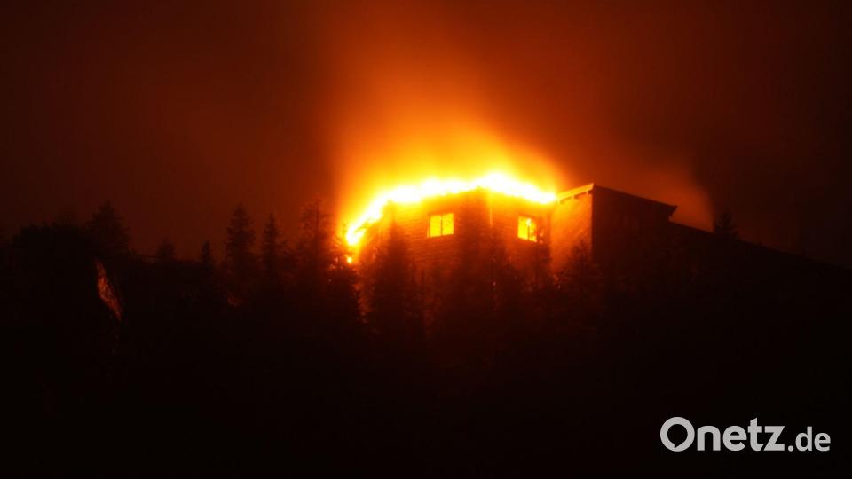 Im Kehlsteinhaus am Obersalzberg in Berchtesgaden ist ein Feuer ausgebrochen. Bild: --/Kilian Pfeiffer/dpa