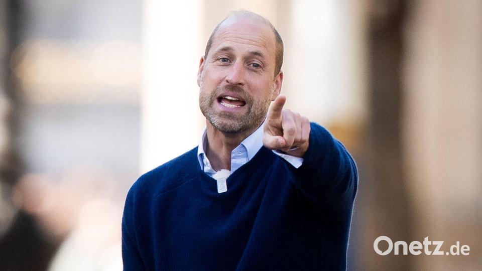 Wer kann sich Prinz William als DJ vorstellen? (Archivbild) Bild: Aaron Chown/PA Wire/dpa
