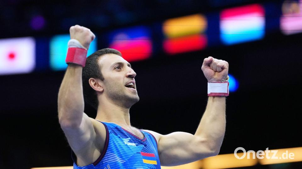 Gewann den zweiten WM-Titel für Armenien: Artur Dawtjan. Bild: Patrick Post/AP/dpa
