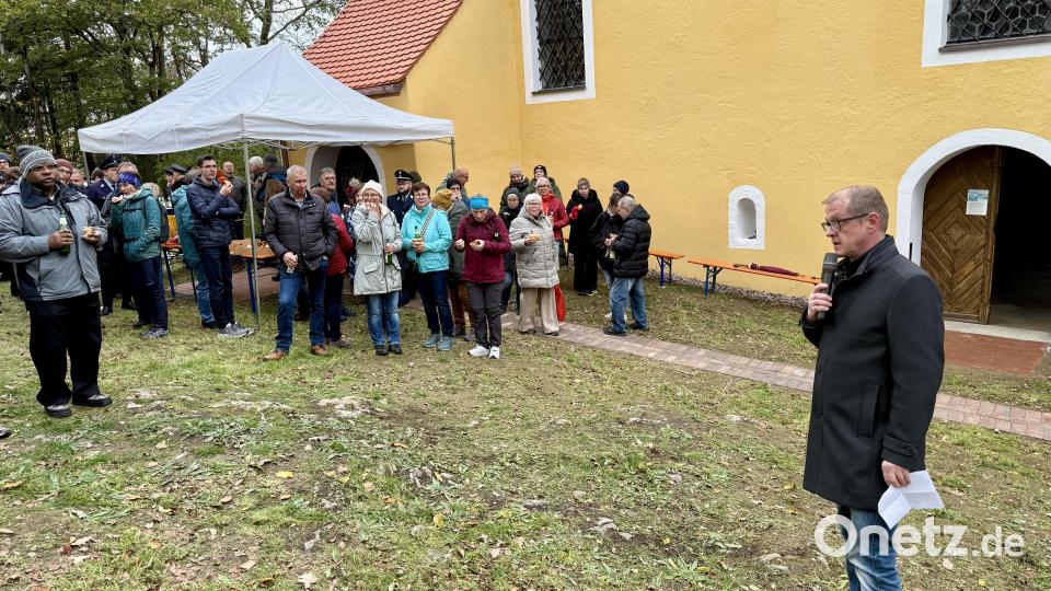 Zweiter Bürgermeister Andreas Koch ließ die Ereignisse nach der Messe noch einmal Revue passieren. Bild: gri