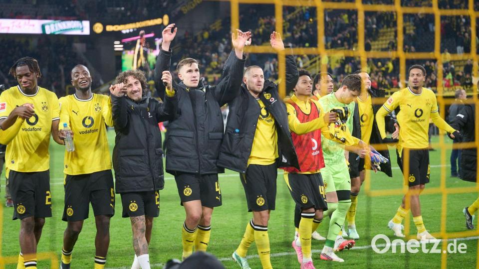 Borussia Dortmund trifft am Dienstag im DFB-Pokal auf den SV Werder Bremen. Bild: Bernd Thissen/dpa