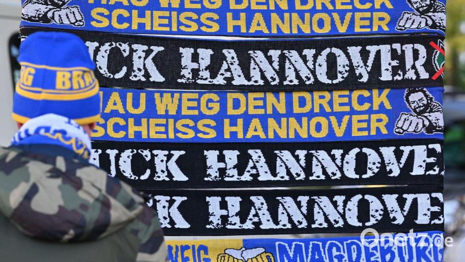 Aufgeheizte Stimmung vor dem Niedersachsen-Derby. Bild: Swen Pförtner/dpa