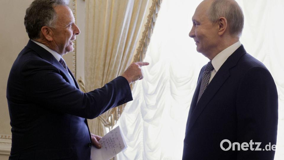 Nach Gesprächen in Moskau wurde am Dienstag eine neue Verhandlungsrunde in Aussicht gestellt. Bild: Gavriil Grigorov/Pool Sputnik Kremlin/AP/dpa