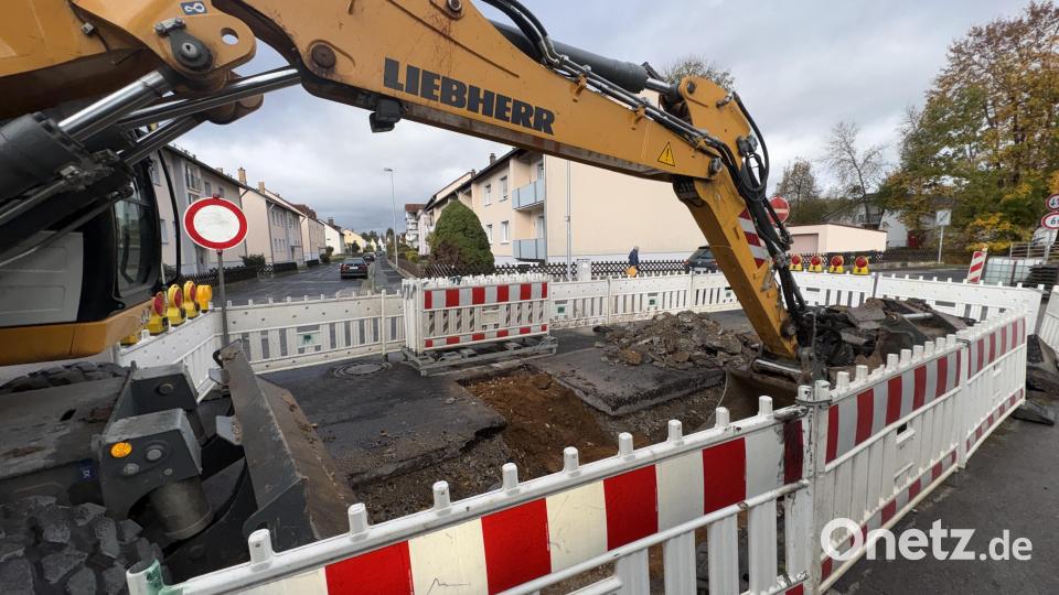 Die nächste Sperrung droht ab sofort in der Hitzelmühle - hier geht es vermutlich auch um Kabelverlegung. Bild: Joachim Gebhardt
