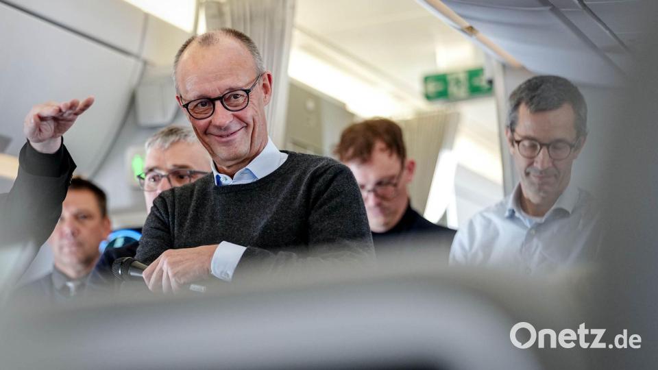 Merz ist diese Woche unterwegs. Bild: Kay Nietfeld/dpa