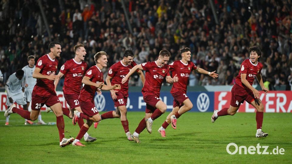 In der ersten Runde setzten sich die Aspacher gegen Bielefeld durch. (Archivbild) Bild: Marijan Murat/dpa
